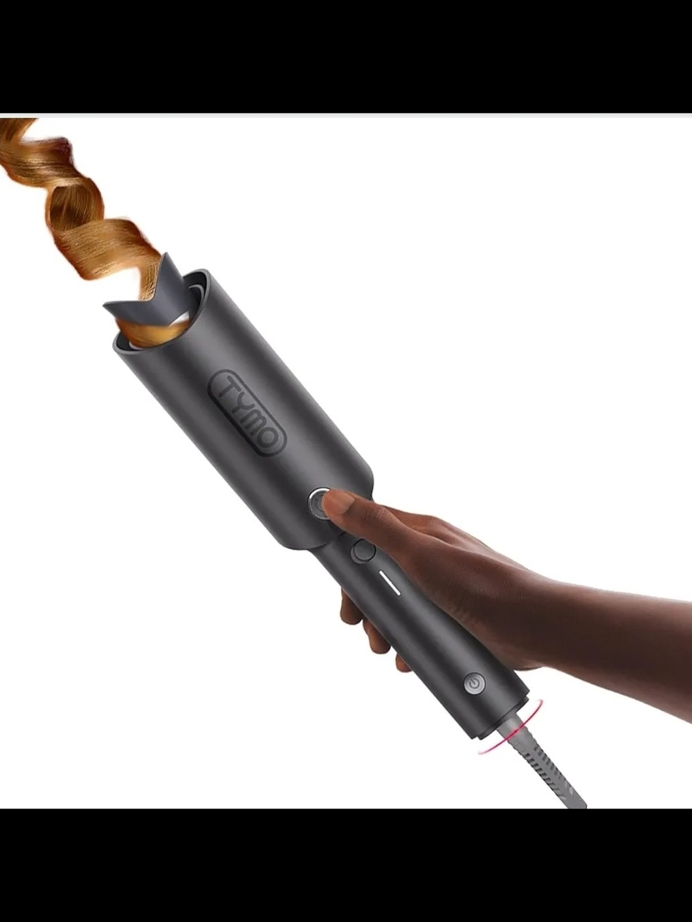 TYMO CURLPRO Automatic Rotating Curling Iron, Ceramic Coating, 1 1/4 Inch